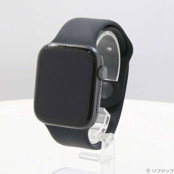 【中古】Apple(アップル) Apple Watch SE 第1時人 GPS 44粍 スペースグレイアルミニウムケース 黒いこと運動競技ダンス楽隊 【377-ud】