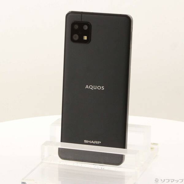 【中古】SHARP(シャープ) AQUOS sense6s 64GB ブラック SH-RM19s SIMフリー 【196-ud】