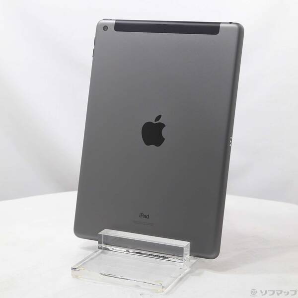 【中古】Apple(アップル) iPad 第9世代 64GB スペースグレイ MK473J／A auロック解除SIMフリー 【368-ud】