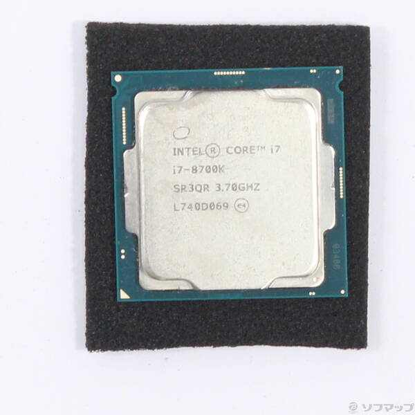 【中古】intel(インテル) Core i7 8700K 〔3.7GHz／LGA 1151〕 【305-ud】