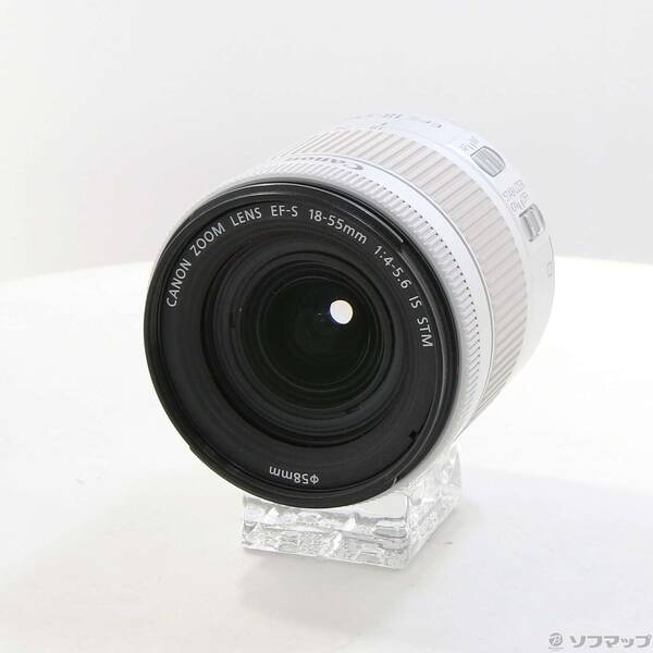 【中古】Canon(キヤノン) EF-S18-55mm F4-5.6 IS STM シルバー 【262-ud】