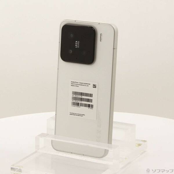 【中古】Xiaomi(シャオミ) Xiaomi 15 256GB ホワイト MZB0KECJP SIMフリー 【349-ud】