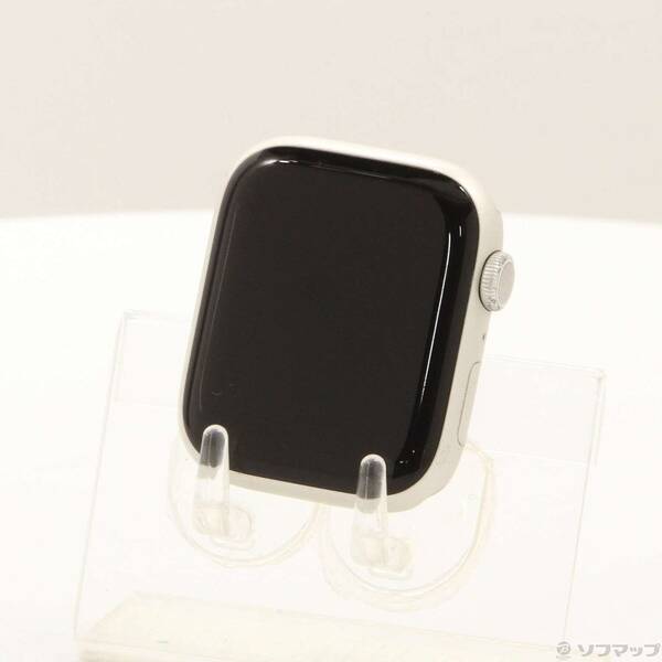 【中古】Apple(アップル) Apple Watch Series 7 GPS 45粍 スターライトアルミニウムケース ダンス楽隊絶無 【305-ud】
