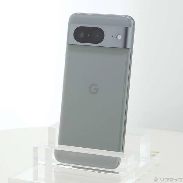 【中古】GOOGLE(グーグル) Google Pixel 8 128GB ヘーゼル GA048 au SIMフリー 【276-ud】