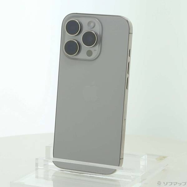 【中古】Apple(アップル) iPhone16 Pro 256GB ナチュラルチタニウム MYN33J／A SIMフリー 【377-ud】｜ソフマップ中古専門店
