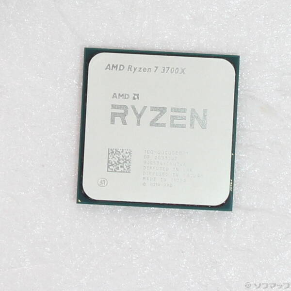 【中古】AMD(エーエムディー) Ryzen 7 3700X 〔3.6GHz/SOCKET AM4〕 【377-ud】