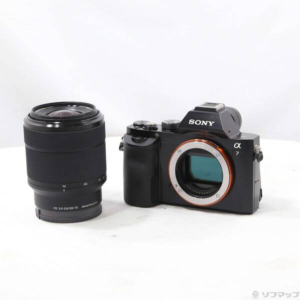 【中古】SONY(ソニー) α7 ズームレンズキット ILCE-7K 【344-ud】