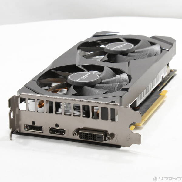 【中古】KuroutoShikou(練れ者目標にする) GG-GTX1660-E6GB／DF 【297-ud】 グラフィックボード-PCパーツ