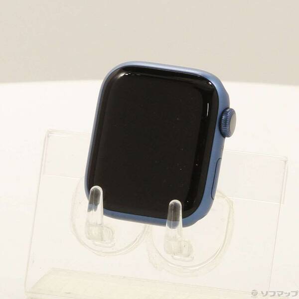 【中古】Apple(アップル) Apple Watch Series 7 GPS 41粍 ブルーアルミニウムケース ダンス楽隊絶無 【262-ud】