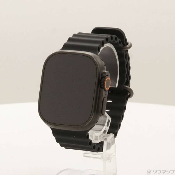 【中古】Apple(アップル) Apple Watch Ultra 3 GPS + Cellular 49mm ブラックチタニウムケース ブラックオーシャンバンド 【262-ud】