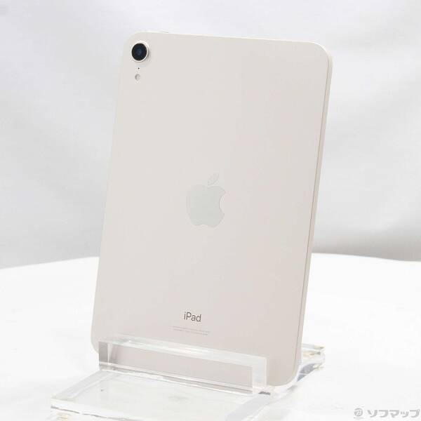 【中古】Apple(アップル) iPad mini 第6世代 256GB スターライト MK7V3J／A Wi-Fi 【305-ud】 42,855円