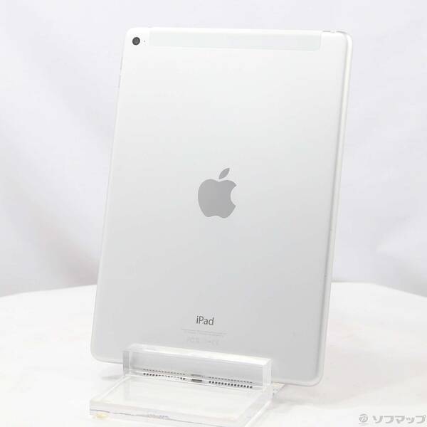 【中古】au iPad Air 2 64GB しろがね色 MGHY2J／A au 【269-ud】 タブレットPC本体-スマートフォン・タブレット