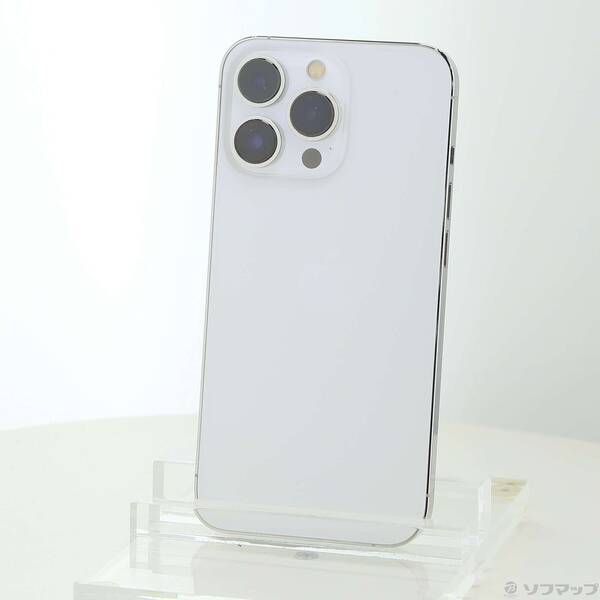 【中古】Apple(アップル) iPhone13 Pro 256GB シルバー MLUP3J／A SIMフリー 【276-ud】｜ソフマップ中古専門店