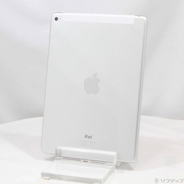 【中古】Apple(アップル) iPad Air 2 64GB シルバー MGHY2J/A docomo 【247-ud】