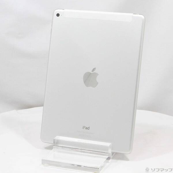 【中古】Apple(アップル) iPad Air 2 16GB シルバー MGH72J／A au 【247-ud】
