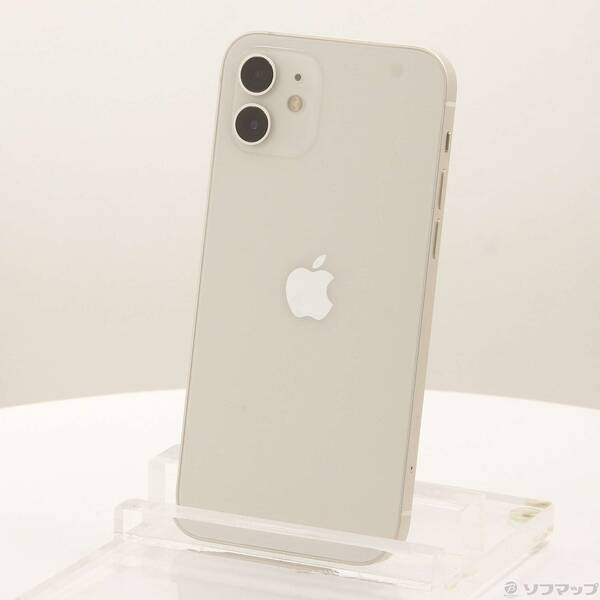 【中古】Apple(アップル) iPhone12 64GB ホワイト MGHP3J／A SIMフリー 【276-ud】