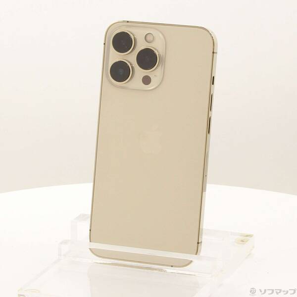 【中古】Apple(アップル) iPhone13 Pro 256GB ゴールド MLUQ3J／A SIMフリー 【276-ud】
