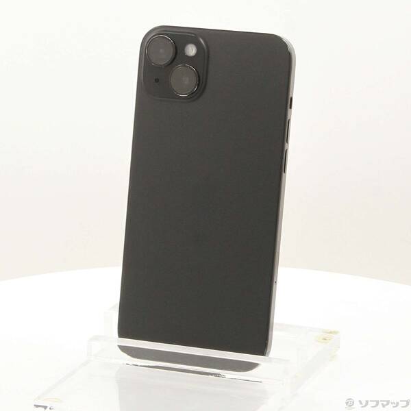 【中古】Apple(アップル) iPhone15 Plus 128GB ブラック MU083J／A SIMフリー 【258-ud】