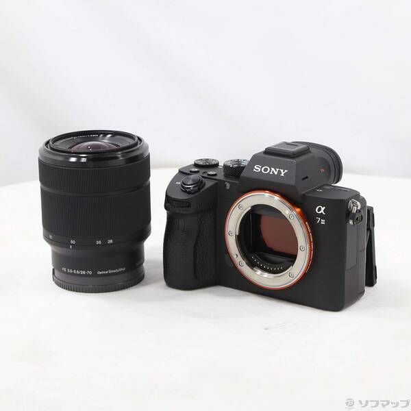【中古】SONY(ソニー) α7III 水晶体一揃いの道具 ILCE-7M3K 【251-ud】