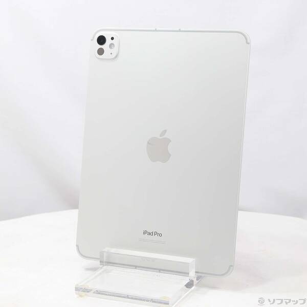 【中古】Apple(アップル) iPad Pro 11in 第5時人 判定基準瑠璃 256GB しろがね色 MVW23J／A SIM無償性 【276-ud】