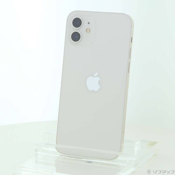【中古】Apple(アップル) iPhone12 64GB ホワイト MGHP3J／A SIMフリー 【276-ud】