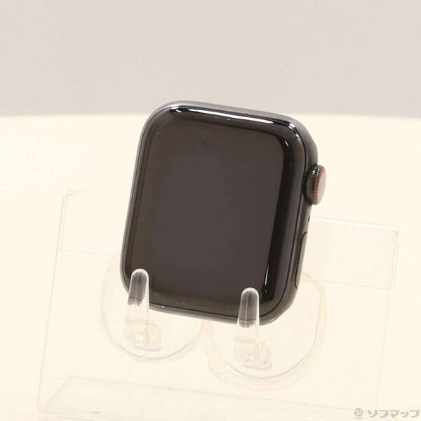 【中古】Apple(アップル) Apple Watch Series 4 GPS + Cellular 40粍 スペースブラックステンレススチールケース ダンス楽隊絶無 【247-ud】