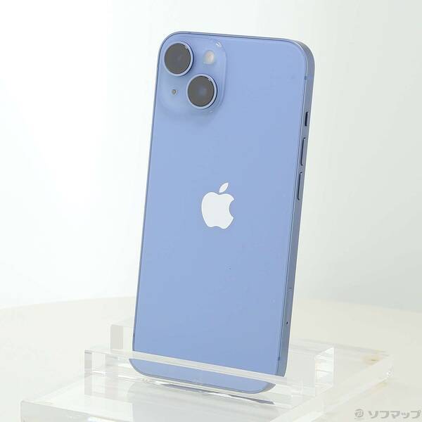 【中古】Apple(アップル) iPhone14 128GB 青色 MPVJ3J／A SIM無償性 【344-ud】 スマートフォン・タブレット-スマートフォン本体