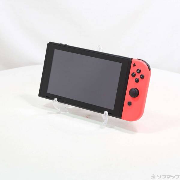 【中古】Nintendo(任天堂) Nintendo Switch Joy-Con (L) ネオンブルー／ (R) ネオンレッド 【377-ud】