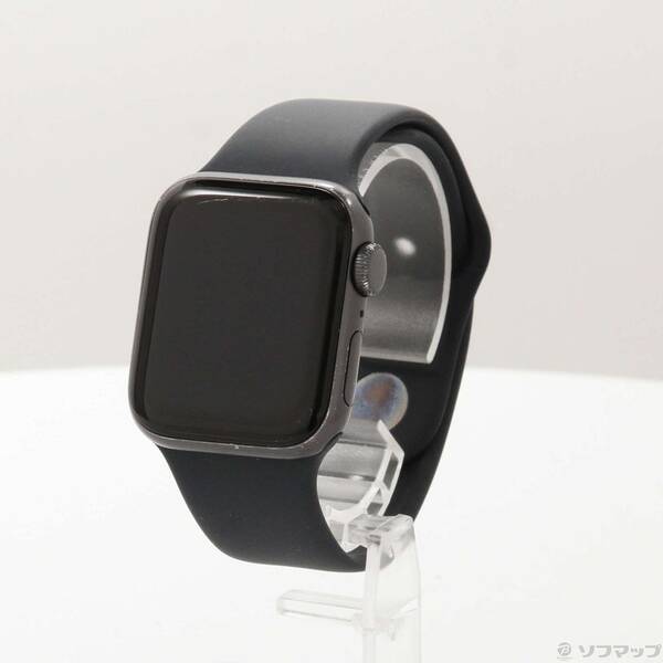 【中古】Apple(アップル) Apple Watch SE 第1時人 GPS 40粍 スペースグレイアルミニウムケース 夜夜中運動競技ダンス楽隊 【352-ud】