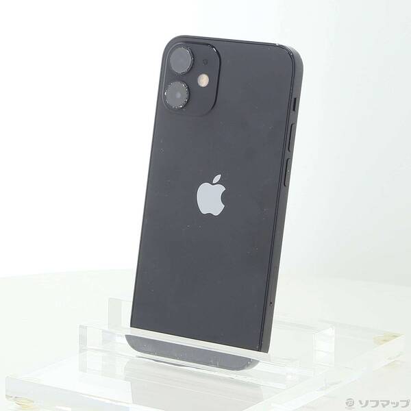 【中古】Apple(アップル) iPhone12 mini 128GB ブラック MGDJ3J／A SIMフリー 【349-ud】