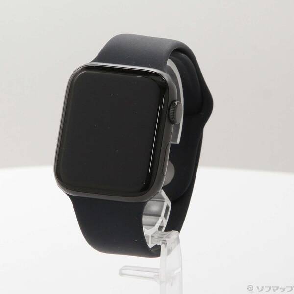 【中古】Apple(アップル) Apple Watch SE 第1時人 GPS 44粍 スペースグレイアルミニウムケース 黒いこと運動競技ダンス楽隊 【305-ud】