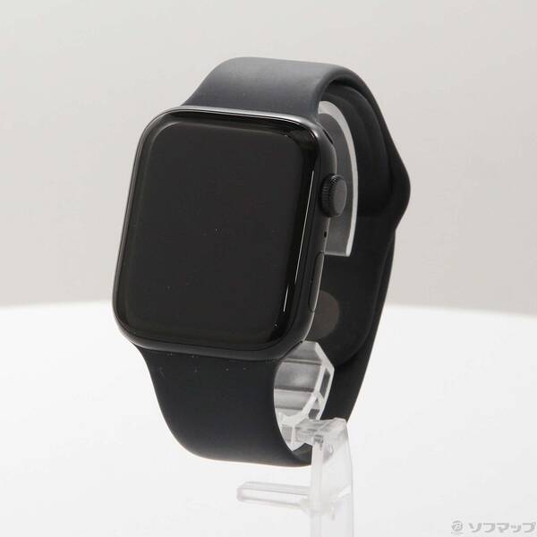 【中古】Apple(アップル) Apple Watch SE 第2世代 GPS 44mm ミッドナイトアルミニウムケース ミッドナイトスポーツバンド 【198-ud】