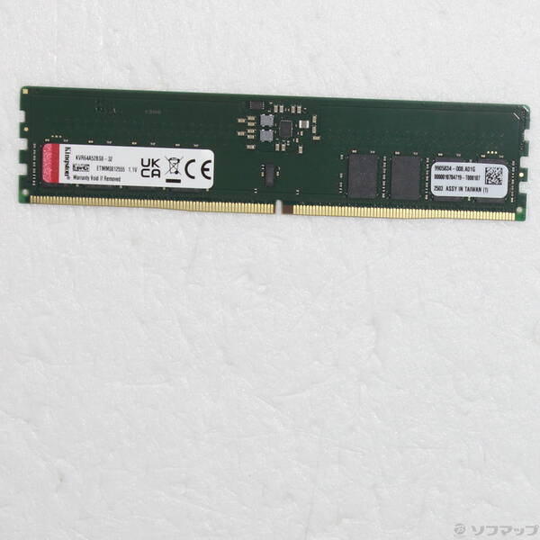 【中古】288P PC5-51200 DDR5-6400 32GB 【262-ud】 30,016円