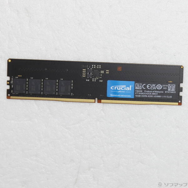 【中古】288P PC5-41600 DDR5 5200 16GB 【262-ud】|ソフマップ中古専門店