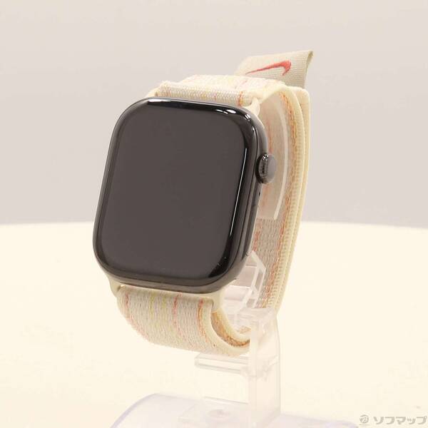 【中古】Apple(アップル) Apple Watch Series 10 GPS + Cellular 46mm スレートチタニウムケース スターライト／ピンクNikeスポーツループ 【377-ud】｜ソフマップ中古専門店