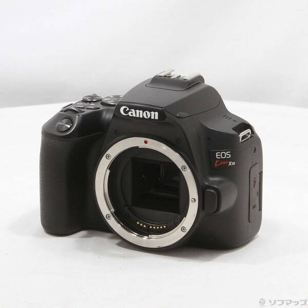 【中古】Canon(キヤノン) EOS Kiss X10黒いこと(W) 【297-ud】