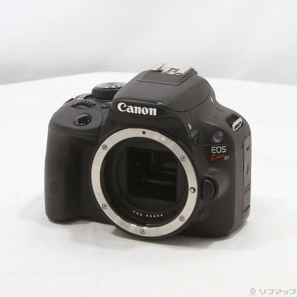 【中古】Canon(キヤノン) EOS Kiss X7 ボディ ブラック 【349-ud】|ソフマップ中古専門店