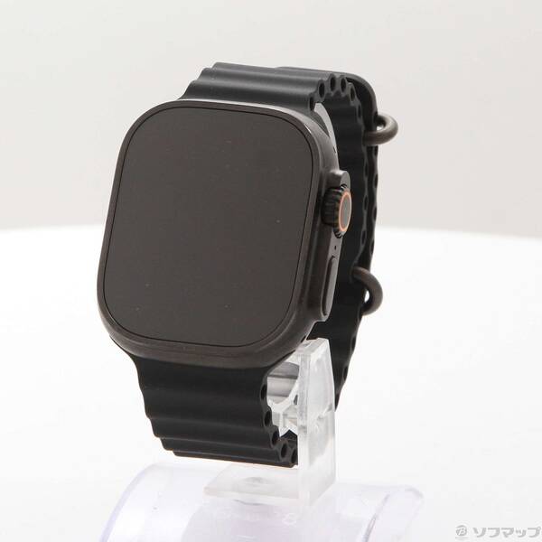 【中古】Apple(アップル) Apple Watch Ultra 3 GPS + Cellular 49mm ブラックチタニウムケース ブラックオーシャンバンド 【258-ud】