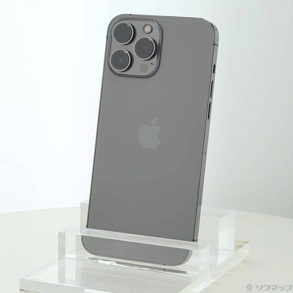 【中古】Apple(アップル) iPhone13 Pro Max 128GB グラファイト NLJ43J／A SIMフリー 【198-ud】