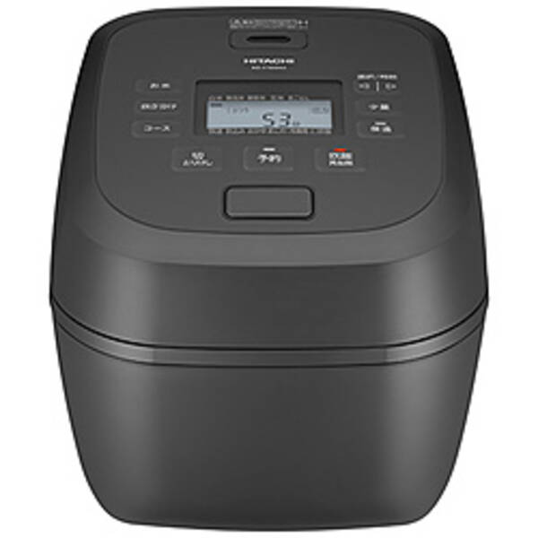 【中古】HITACHI(日立) 〔見せびらかす品〕 ジャー炊飯器 濃灰色薄墨色 RZ-Y100HJ ［5.5合 ／翦断応力IH］ 【348-ud】