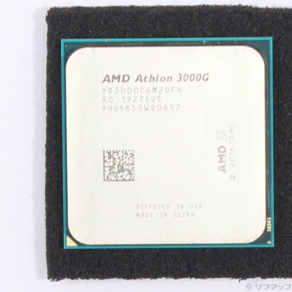 【中古】AMD(エーエムディー) Athlon 3000G 〔3.5GHz／SOCKET AM4〕 【377-ud】