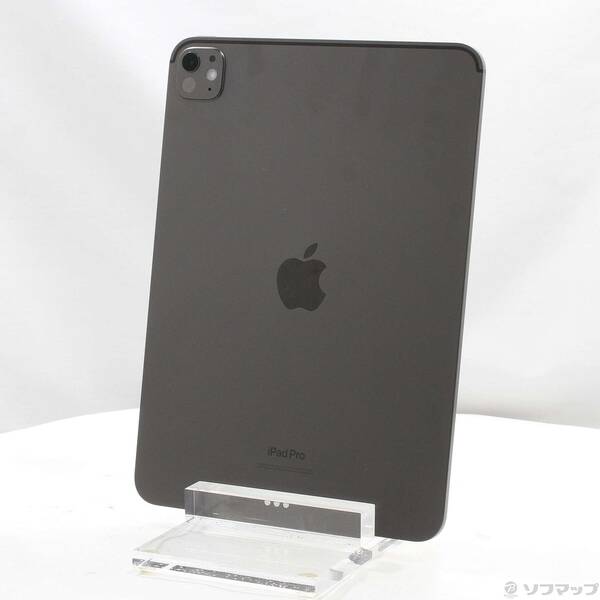 【中古】Apple(アップル) iPad Pro 11インチ 第5世代 標準ガラス 256GB スペースブラック 3M772J／A Wi-Fi 【258-ud】