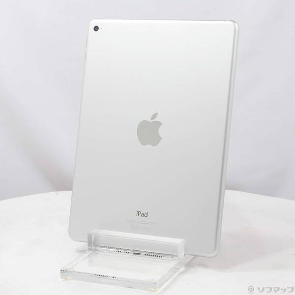 【中古】Apple(アップル) iPad Air 2 64GB シルバー MGKM2J／A Wi-Fi 【297-ud】