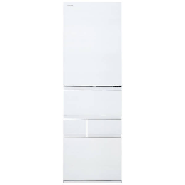 【中古】TOSHIBA(東芝) 〔見せびらかす品〕 電気冷蔵庫 VEGETA（ベジータ）GTつづき物 フロストホワイト GR-Y450GT-TW ［幅60糎 ／452L ／5部屋の入り口 ／右食い違い手合い ／2025年］ 【399-ud】
