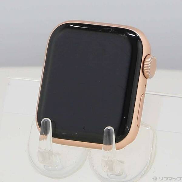 【中古】Apple(アップル) Apple Watch SE 第1時人 GPS 40粍 ゴールドアルミニウムケース ダンス楽隊絶無 【262-ud】