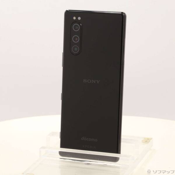 【中古】SONY(ソニー) Xperia 5 64GB ブラック SO-01M docomoロック解除SIMフリー 【269-ud】