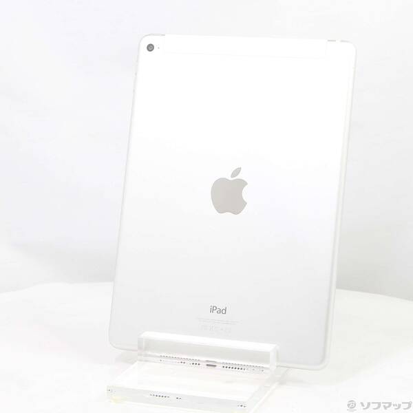 【中古】Apple(アップル) iPad Air 2 128GB シルバー MGWM2J／A SoftBank 【247-ud】