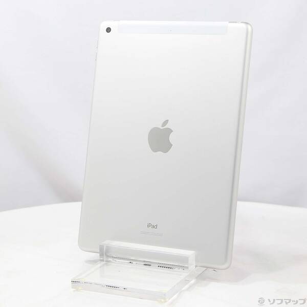 【中古】Apple(アップル) iPad 第8世代 32GB シルバー MYMJ2J／A SIMフリー 【368-ud】