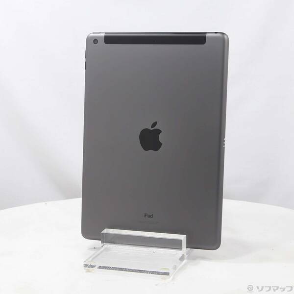【中古】Apple(アップル) iPad 第9時人 64GB あき場所薄墨色 MK473J／A SoftBank鍵を掛ける取りけすSIM無償性 【349-ud】