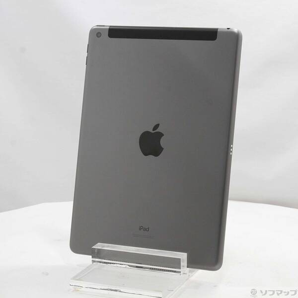 【中古】Apple(アップル) iPad 第9時人 64GB あき場所薄墨色 MK473J／A SoftBank鍵を掛ける取りけすSIM無償性 【295-ud】